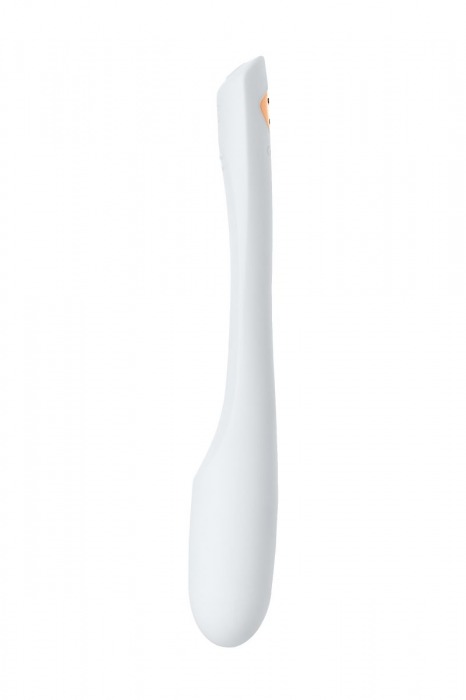 Белый гибкий водонепроницаемый вибратор Sirens Venus - 22 см. - Sirens