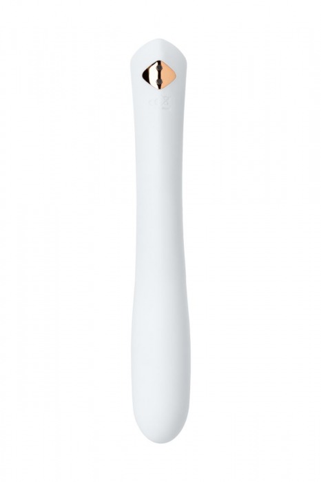Белый гибкий водонепроницаемый вибратор Sirens Venus - 22 см. - Sirens