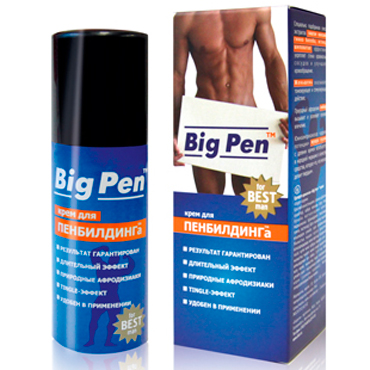 Крем Big Pen для увеличения полового члена - 50 гр. - Биоритм - в Екатеринбурге купить с доставкой