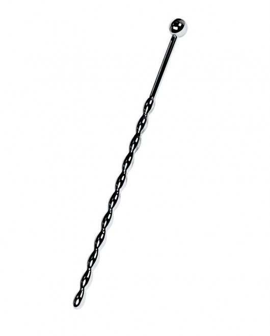 Серебристый длинный уретральный плаг-косичка TOYFA Metal - 15,7 см. - ToyFa - купить с доставкой в Екатеринбурге