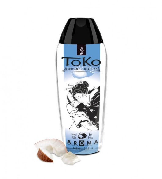 Интимный гель TOKO Cononut Water с ароматом кокоса - 165 мл. - Shunga - купить с доставкой в Екатеринбурге