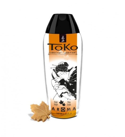 Интимный гель TOKO Maple Delight с ароматом кленового сиропа - 165 мл. - Shunga - купить с доставкой в Екатеринбурге