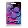 Фиолетовые вагинальные шарики Bonne Beads - Blush Novelties