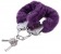 Фиолетовые наручники - Toyfa Basic - купить с доставкой в Екатеринбурге