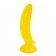 Фаллоимитатор на присоске Banana желтого цвета - 17,5 см. - Bior toys