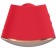 Красный клиторальный стимулятор Dazzling с вибрацией и ротацией - 6,7 см. - Shots Media BV
