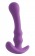 Фиолетовая силиконовая анальная пробка-стимулятор Ace III Plug - 12,7 см. - NS Novelties