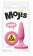 Розовая силиконовая пробка Emoji SHT - 8,6 см. - NS Novelties - купить с доставкой в Екатеринбурге