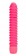 Розовый вибратор со спиралевидным рельефом Sorority Screw - 12,75 см. - California Exotic Novelties