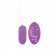 Фиолетовое виброяйцо Sexy Friend с 10 режимами вибрации - Bior toys