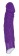 Фиолетовый реалистичный вибратор с 7 режимами - 16 см. - Erotic Fantasy