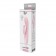 Розовый вибратор HEATING BUNNY с функцией нагрева - 18,5 см. - Dream Toys