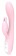Розовый вибратор HEATING BUNNY с функцией нагрева - 18,5 см. - Dream Toys