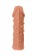Телесная реалистичная насадка KOKOS Extreme Sleeve 06 с дополнительной стимуляцией - 12,7 см. - KOKOS - в Екатеринбурге купить с доставкой