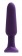 Фиолетовая анальная вибровтулка VeDO Frisky Bunny - 12,8 см. - VeDO