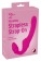 Розовый безремневой страпон с вибрацией - Orion - купить с доставкой в Екатеринбурге