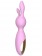 Розовый мини-вибратор Emily с ушками - 16 см. - Winyi