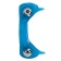 Голубое эрекционное кольцо с 2 виброэлементами Double Dolphin - California Exotic Novelties - в Екатеринбурге купить с доставкой