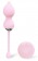Розовые вагинальные шарики LOTUS с пультом ДУ - Otouch