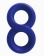 Синее эрекционное кольцо-восьмерка Infinity Ring - NS Novelties - в Екатеринбурге купить с доставкой