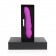 Фиолетовый вибратор-ротатор KING - 22,6 см. - S-HANDE