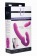 Розовый безремневой страпон с вибрацией Evoke Rechargeable Vibrating Strap On - 24,7 см. - XR Brands - купить с доставкой в Екатеринбурге