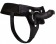 Чёрный страпон Realistic 7 Inch Strap-On - 21,3 см. - Shots Media BV - купить с доставкой в Екатеринбурге