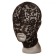 Черный кружевной шлем-маска Lace Hood - California Exotic Novelties - купить с доставкой в Екатеринбурге