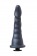 Черная насадка для страпона Axel - 17,5 см. - ToyFa - купить с доставкой в Екатеринбурге