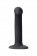 Черный фаллос на присоске Silicone Bendable Dildo S - 17 см. - Strap-on-me - купить с доставкой в Екатеринбурге