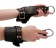 Черные наручники для подвешивания Suspension Wrist Bondage Handcuffs - Shots Media BV - купить с доставкой в Екатеринбурге