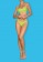 Раздельный женский купальник Mexico Beach - Obsessive купить с доставкой