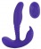 Фиолетовый стимулятор простаты Remote Control Anal Pleasure Vibrating Prostate Stimulator - 13,5 см. - Howells - в Екатеринбурге купить с доставкой
