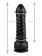 Черный фаллоимитатор с шипиками - 21,5 см. - Джага-Джага