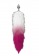Серебристая анальная пробка с розовым хвостом Starlit - Lola Games - купить с доставкой в Екатеринбурге
