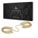 Золотистые браслеты-наручники с цепочкой MAGNIFIQUE - Bijoux Indiscrets - купить с доставкой в Екатеринбурге