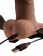 Кофейный перезаряжаемый вибрострапон 6  Hollow Rechargeable Strap-On Remote - 17,5 см. - Pipedream - купить с доставкой в Екатеринбурге