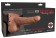 Кофейный перезаряжаемый вибрострапон 6  Hollow Rechargeable Strap-On Remote - 17,5 см. - Pipedream - купить с доставкой в Екатеринбурге