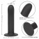 Черный силиконовый анальный стимулятор 7” Smooth Probe - 17,75 см. - California Exotic Novelties - купить с доставкой в Екатеринбурге