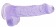 Фиолетовый фаллоимитатор Realrock Crystal Clear 6 inch - 17 см. - Shots Media BV