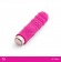 Ярко-розовая рельефная вибропуля Je Taime Silky Touch Vibrator - 9,4 см. - So divine