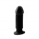Черный анальный фаллоимитатор Evil Dildo Plug M - 12,5 см. - Chisa