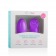 Фиолетовое виброяйцо Vibrating Egg с пультом ДУ - Easy toys
