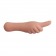 Телесный вибромассажёр Thumb-up Teaser в форме руки - 16 см. - Howells