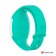 Голубое виброяйцо с зеленым пультом-часами Wearwatch Egg Wireless Watchme - DreamLove