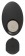 Черная анальная вибровтулка Remote Controlled Butt Plug - 15,1 см. - Orion