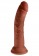 Коричневый фаллоимитатор на присоске 8  Triple Density Cock - 24,1 см. - Pipedream