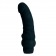 Вибратор Black Velvet Veined - 16 см. - California Exotic Novelties