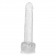 Прозрачный фаллоимитатор Size Queen 8  - 25,5 см. - California Exotic Novelties