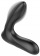 Черная анальная втулка с вибрацией и функцией расширения Inflatable Vibrating Prostate Plug - Orion